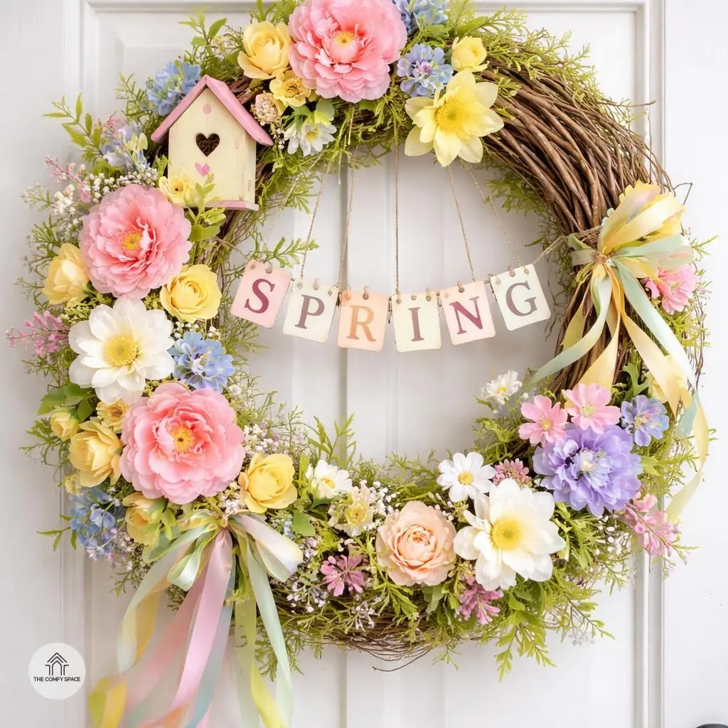 Create a Charming Spring Wreath