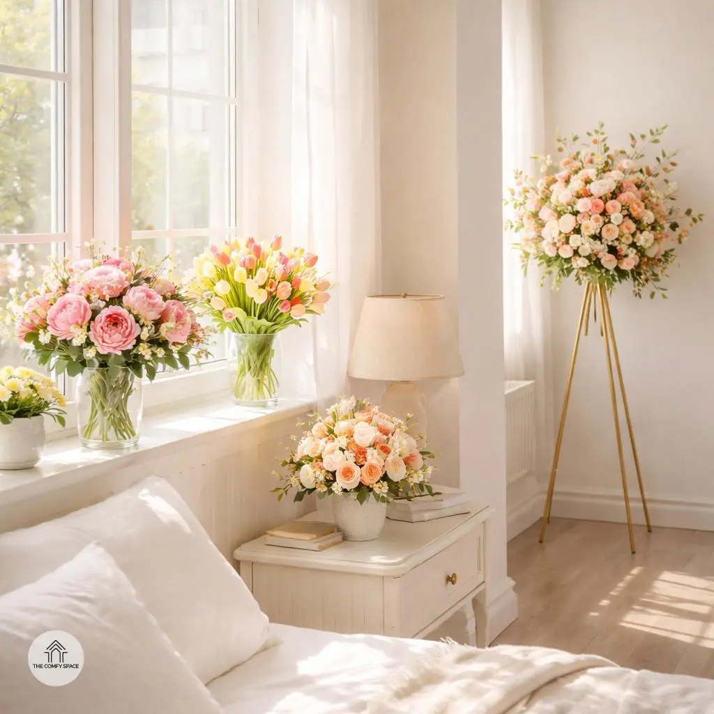 Positioning Flowers to Brighten Every Room