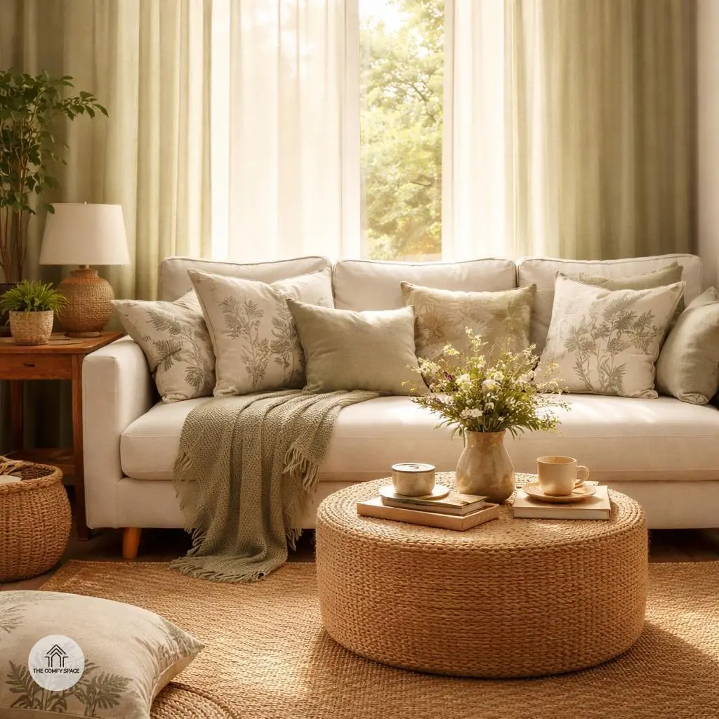 Natural Textiles for a Cozy, Earthy Feel