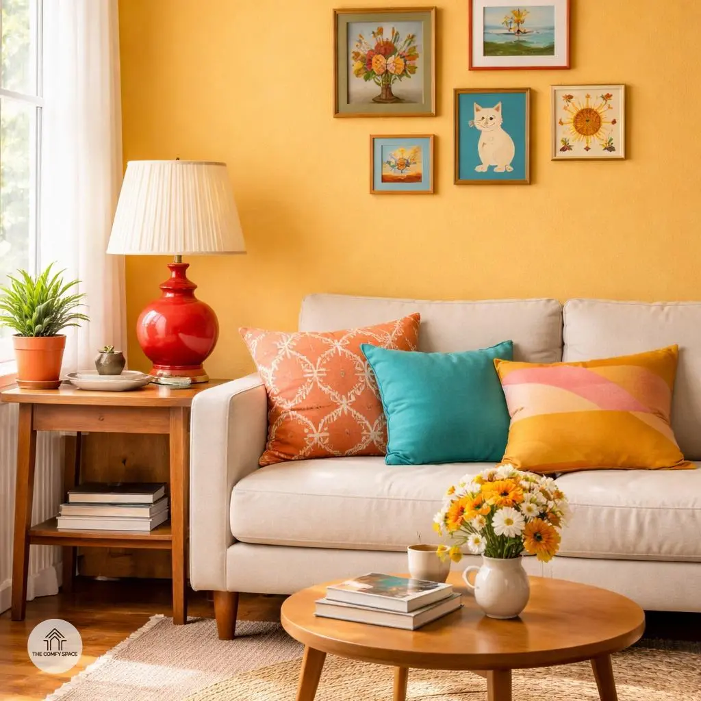 Add Pops of Color with Paint and Accessories