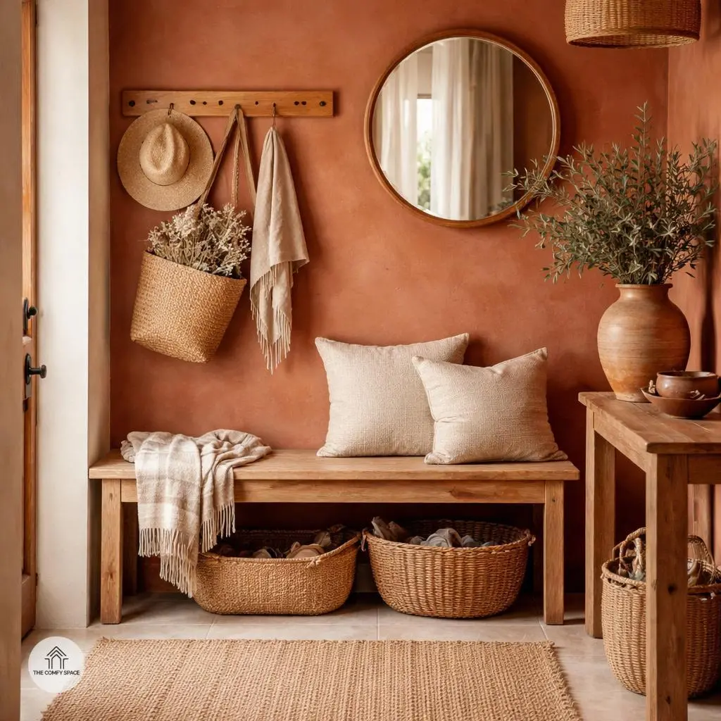 Earthy Terracotta Meets Cream