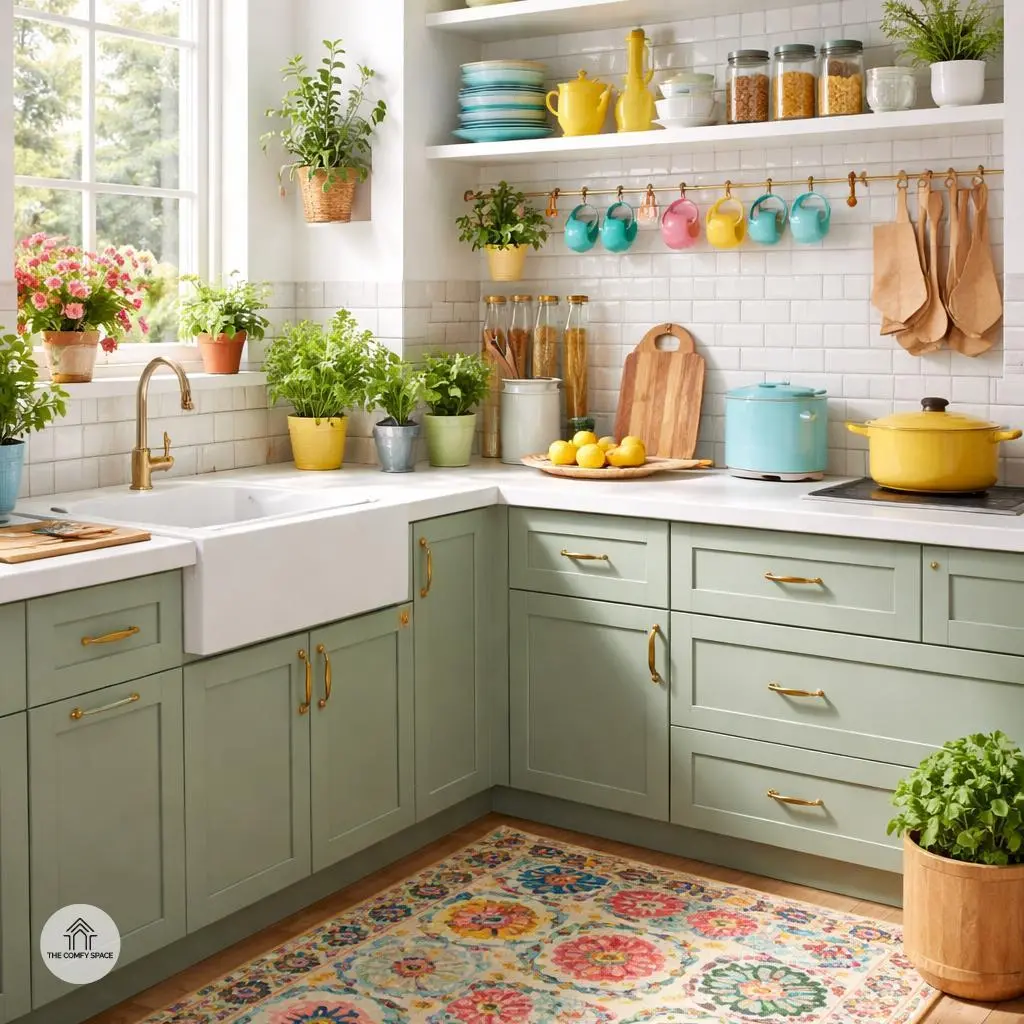 Cheerful Kitchens: Bringing Energy to Cooking Spaces