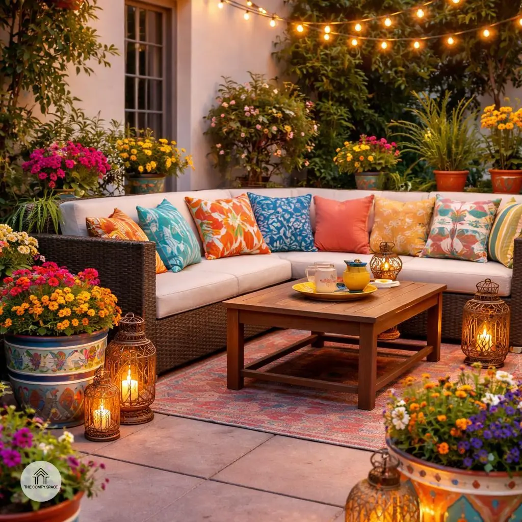 Outdoor Spaces: Extending Color Beyond Walls