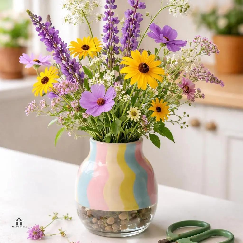 Simple Flower Arrangements That Pop