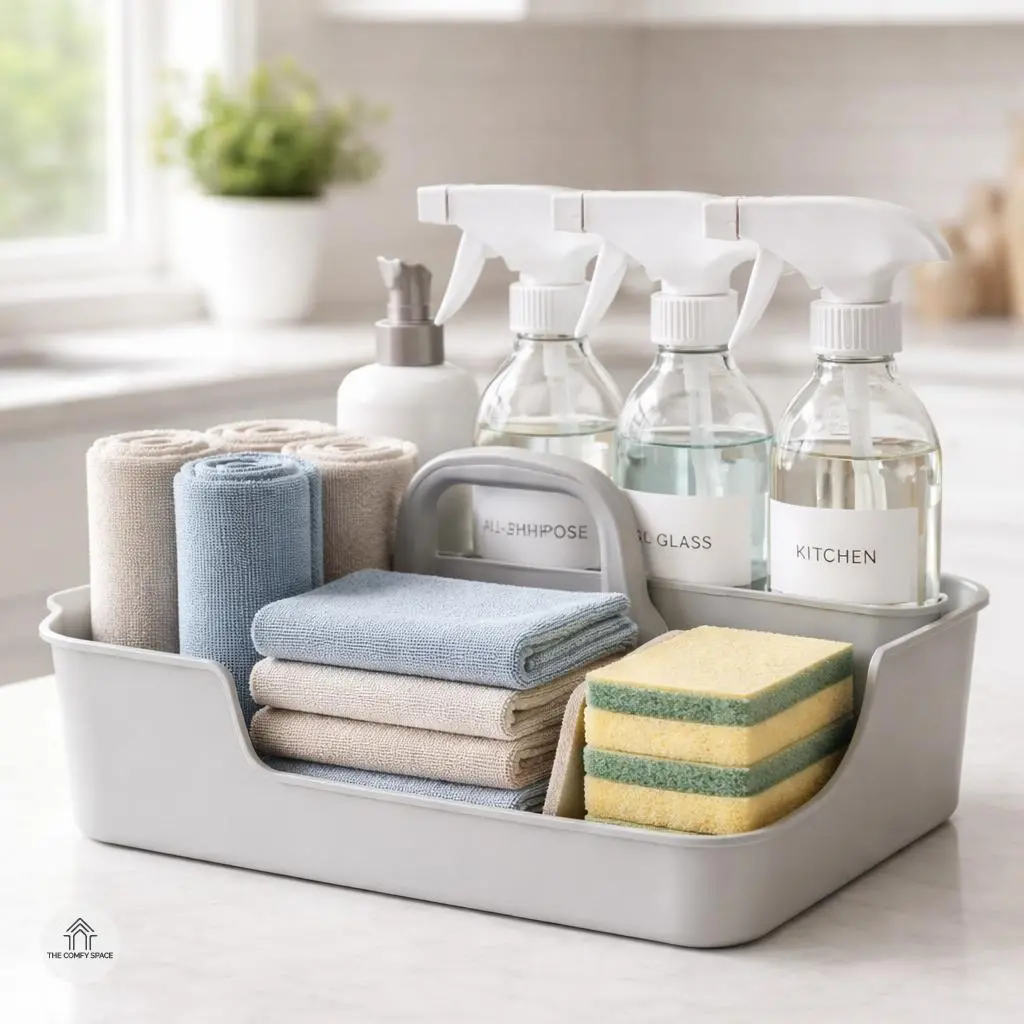 Organize Your Cleaning Supplies Efficiently
