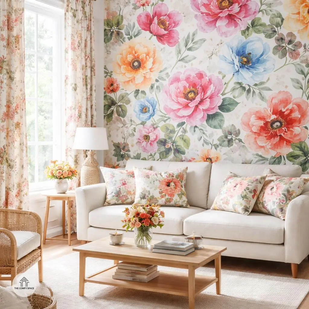 Bold Florals: Brighten Your Rooms with Nature-Inspired Motifs