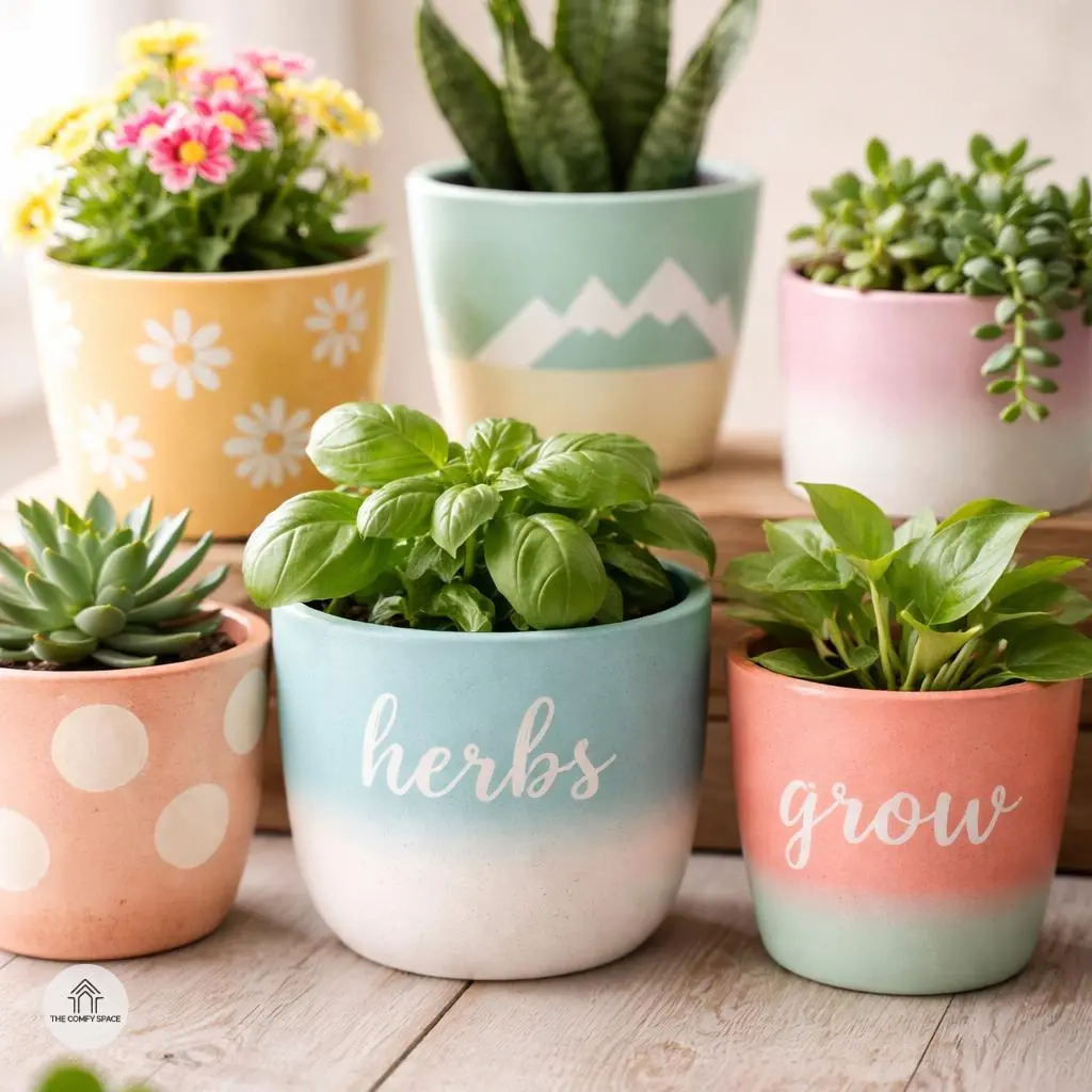 Creative Painting Techniques to Personalize Your Planters