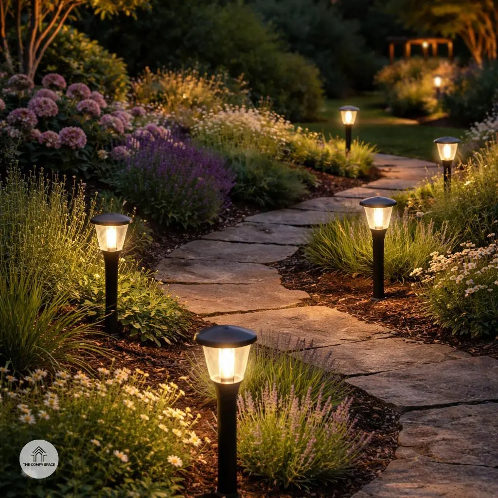 Solar-Powered Garden Lights
