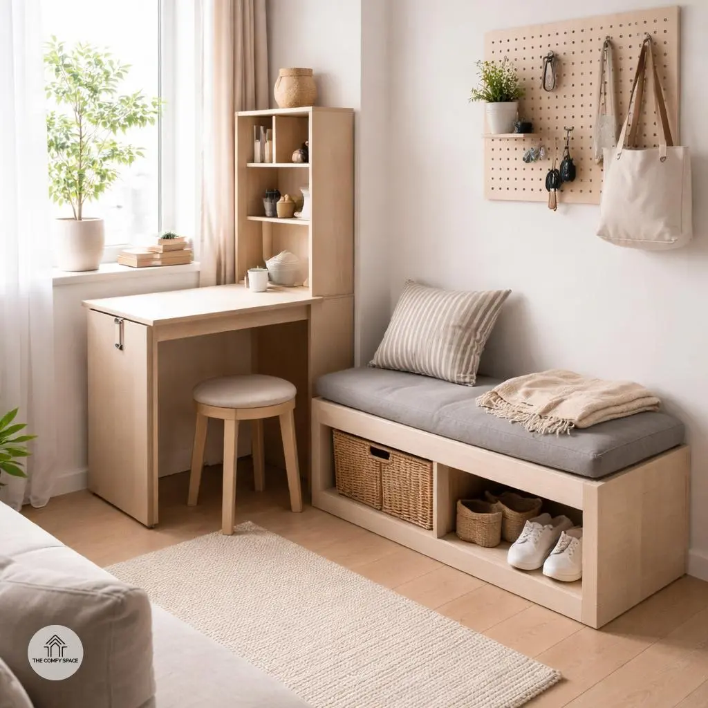 Incorporate Functional Furniture Pieces