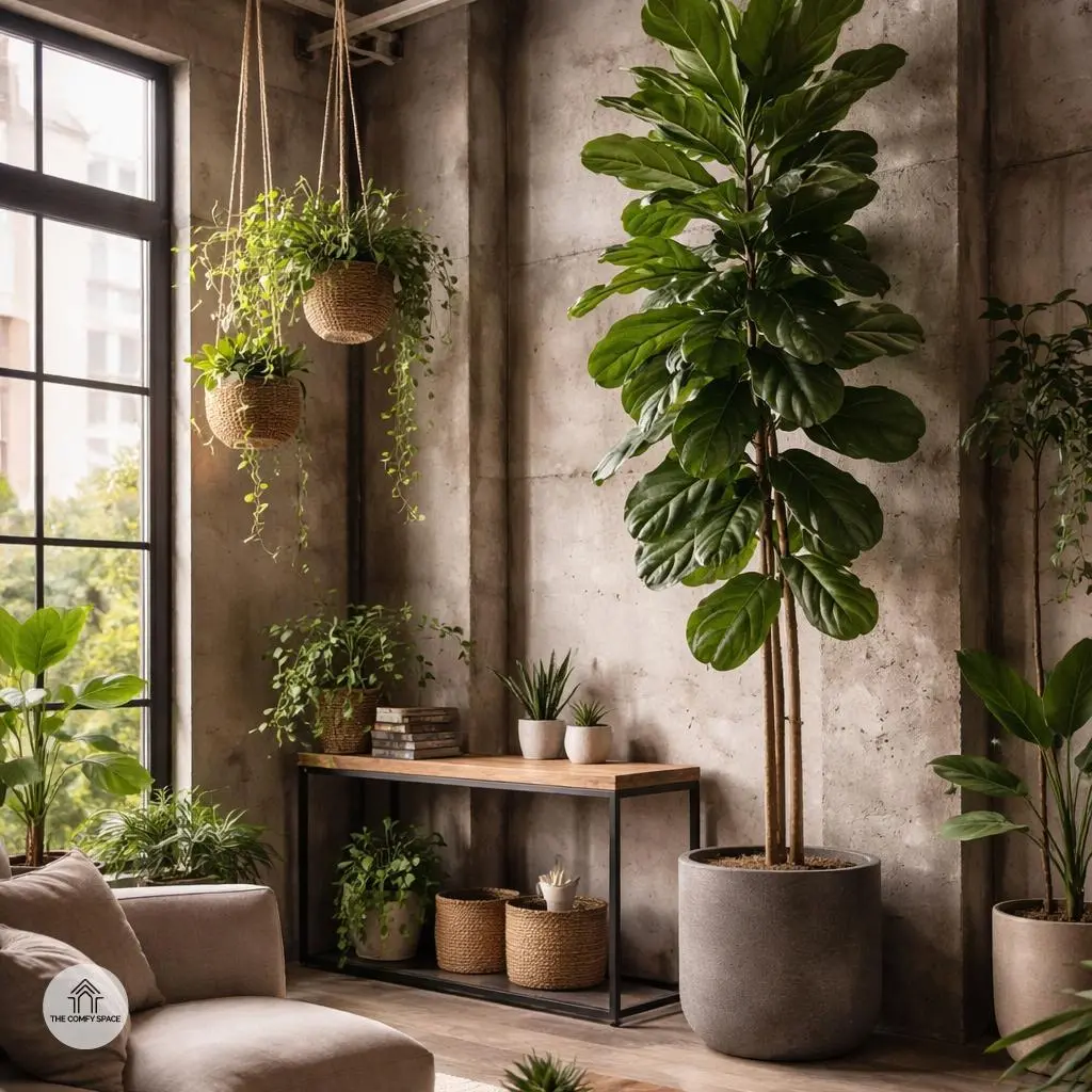 Plants and Greenery to Soften the Look