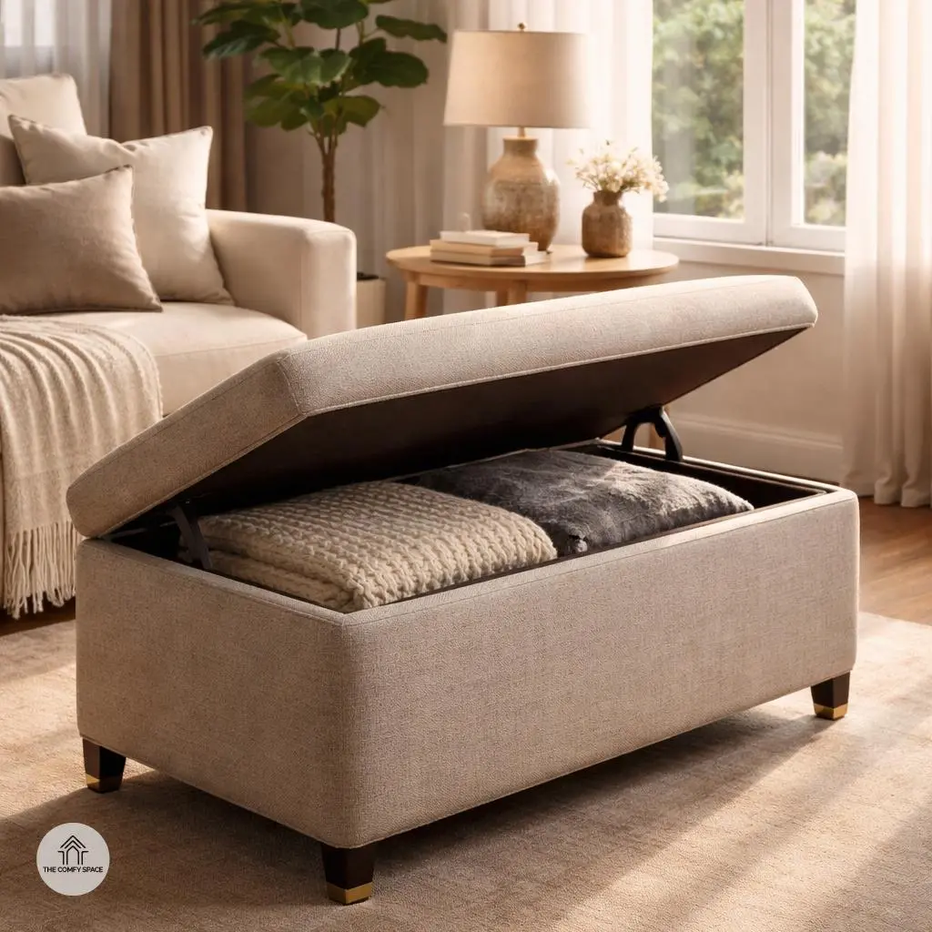 Storage Ottomans That Do Double Duty