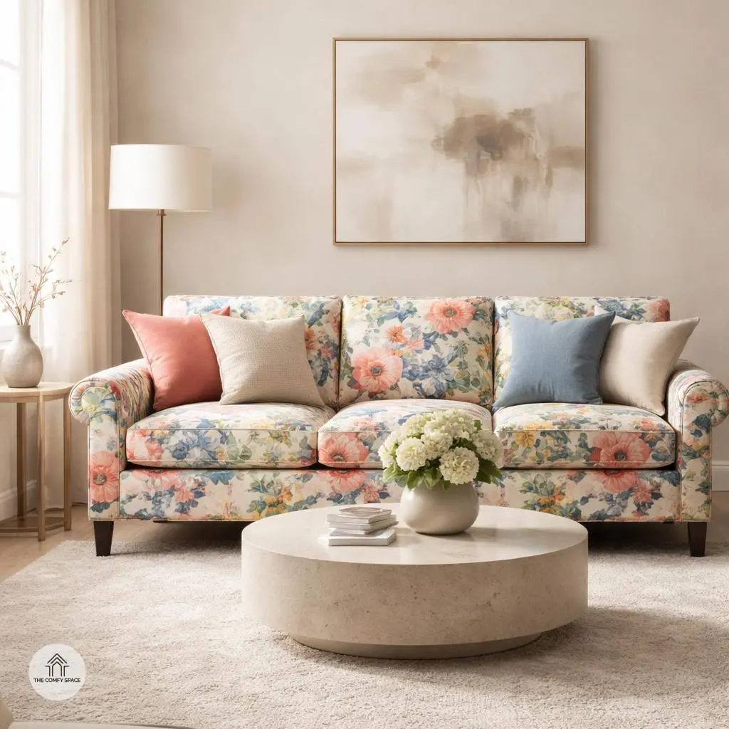 Floral Motifs in Furniture and Upholstery