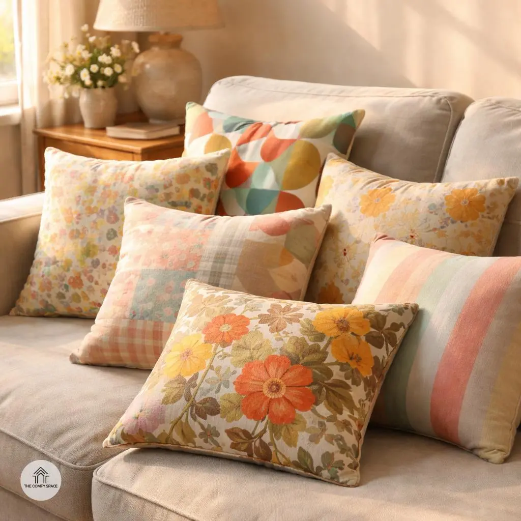 Transforming Vintage Fabrics into Throw Pillows
