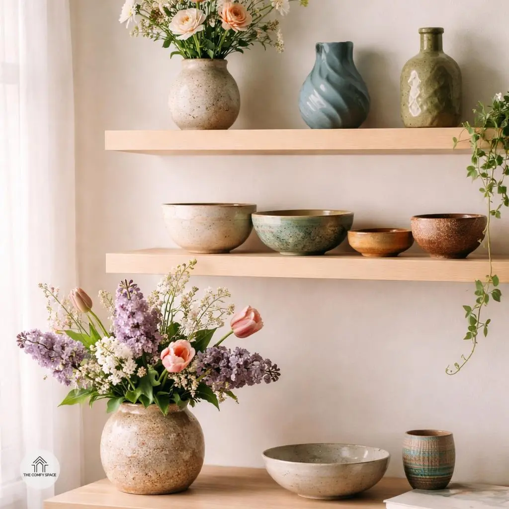 Creative Ways to Display Artisan Pottery and Ceramics
