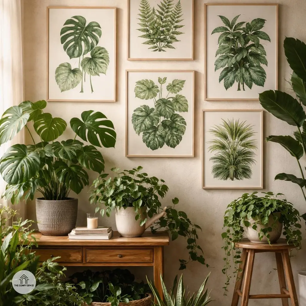 Botanical Prints and Greenery