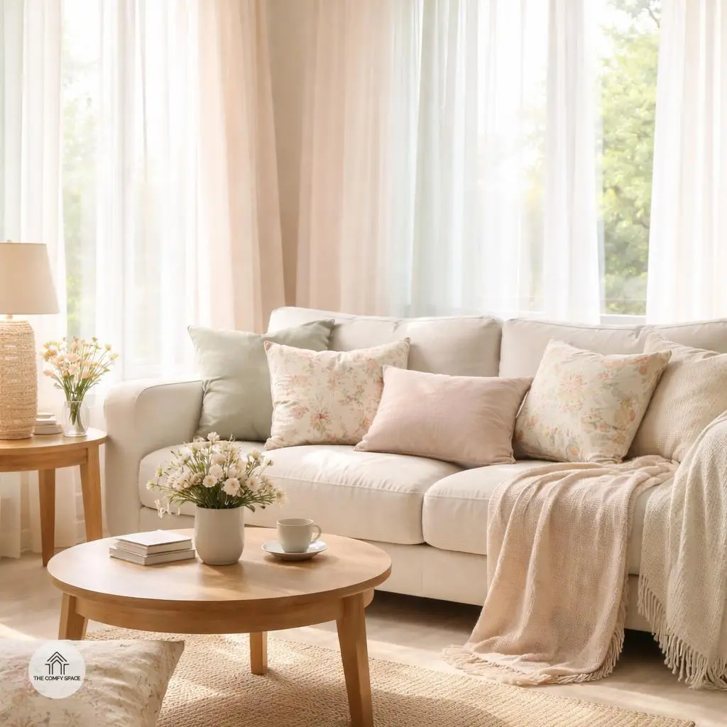 Swap Textiles for a Lighter Feel