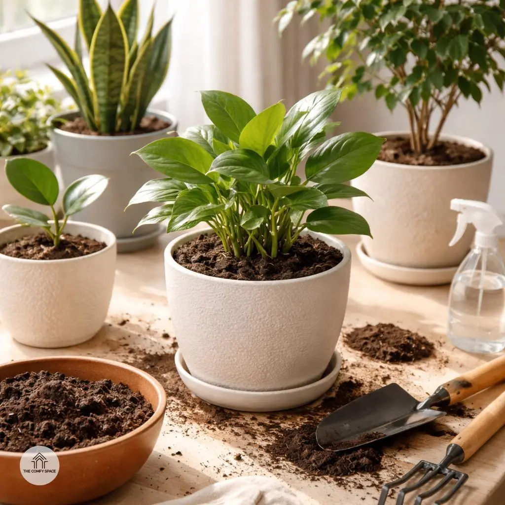 Refresh Your Indoor Garden Soil and Pots
