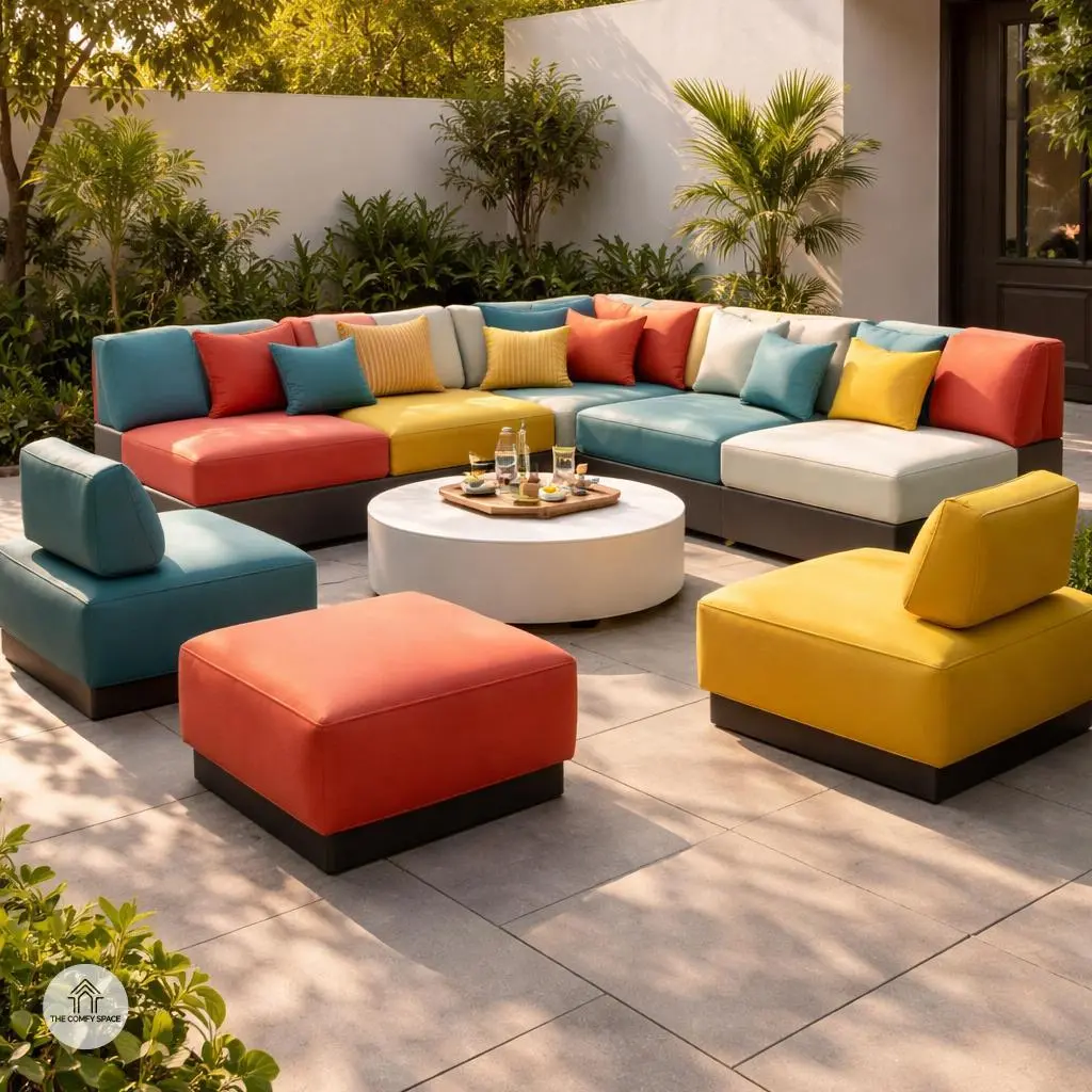 Comfortable and Stylish Outdoor Seating