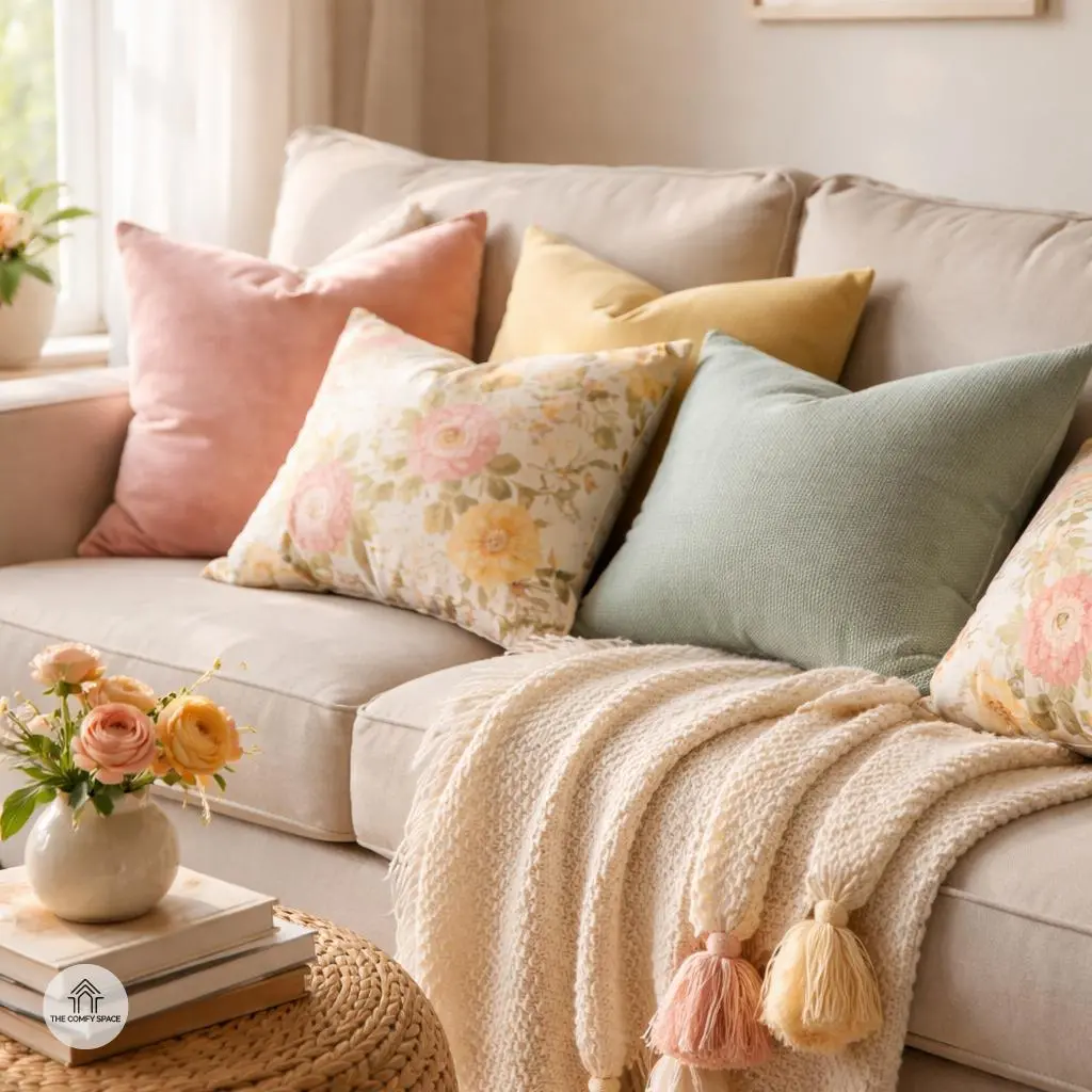 Refresh Your Pillows and Throws