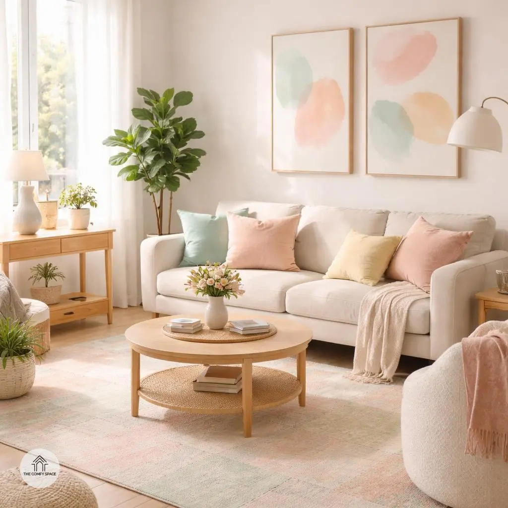 Incorporating Pastel Colors to Brighten the Space