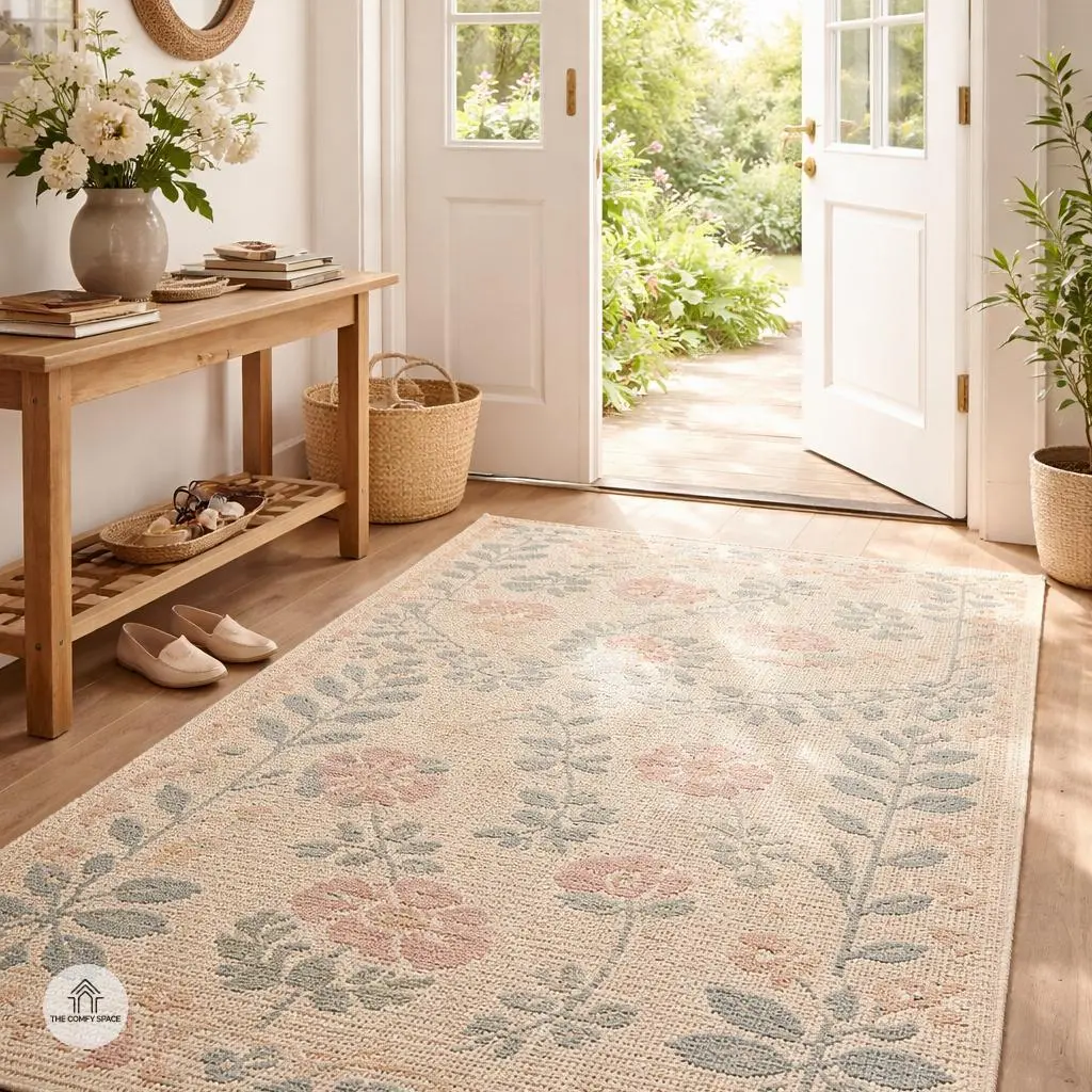 Switching Out Your Entryway Rug for Seasonal Appeal
