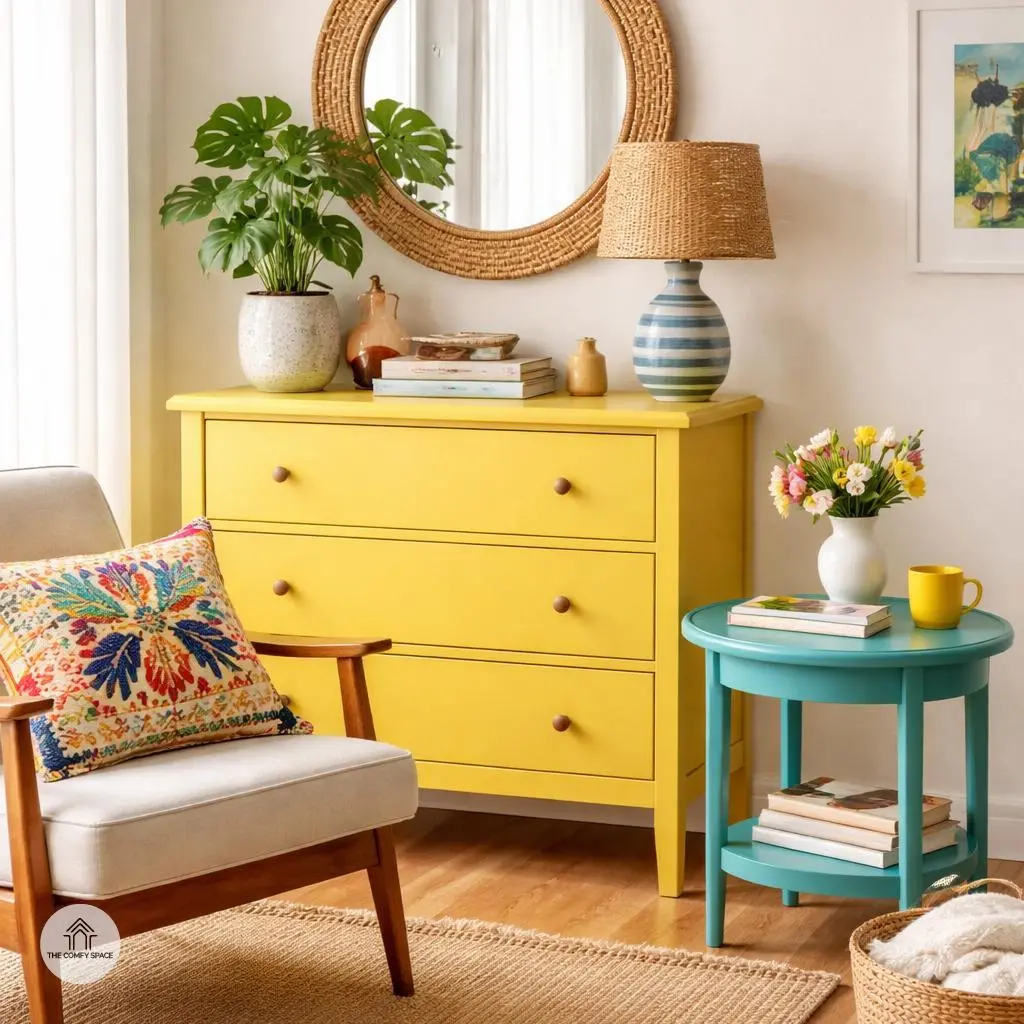 Furniture with a Pop of Color