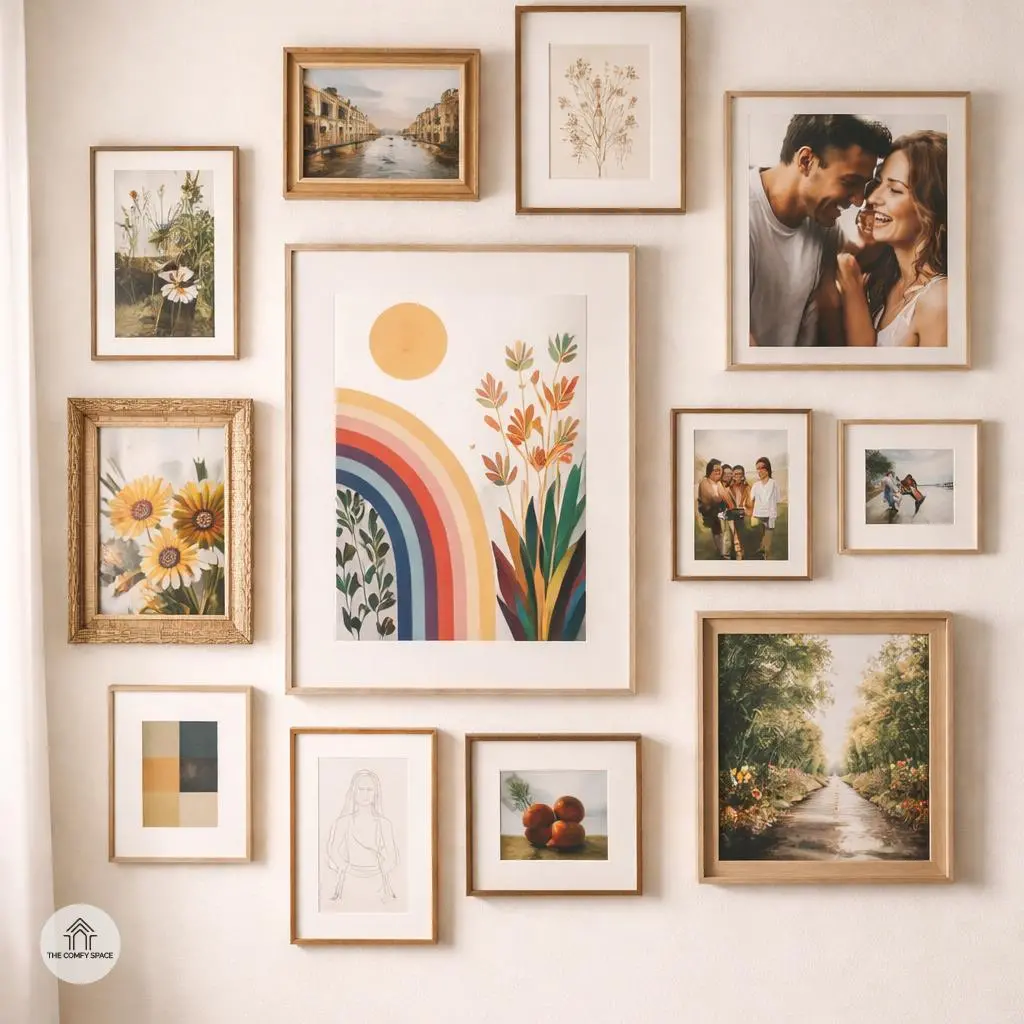 Art That Wows: Gallery Walls and Statement Pieces