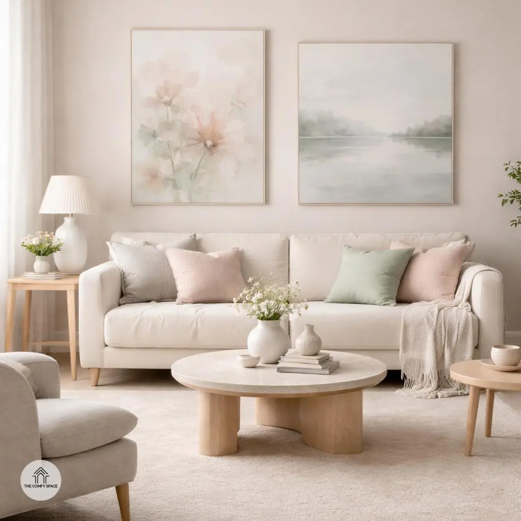 Incorporate Soft Pastel Colors for a Calm Ambiance