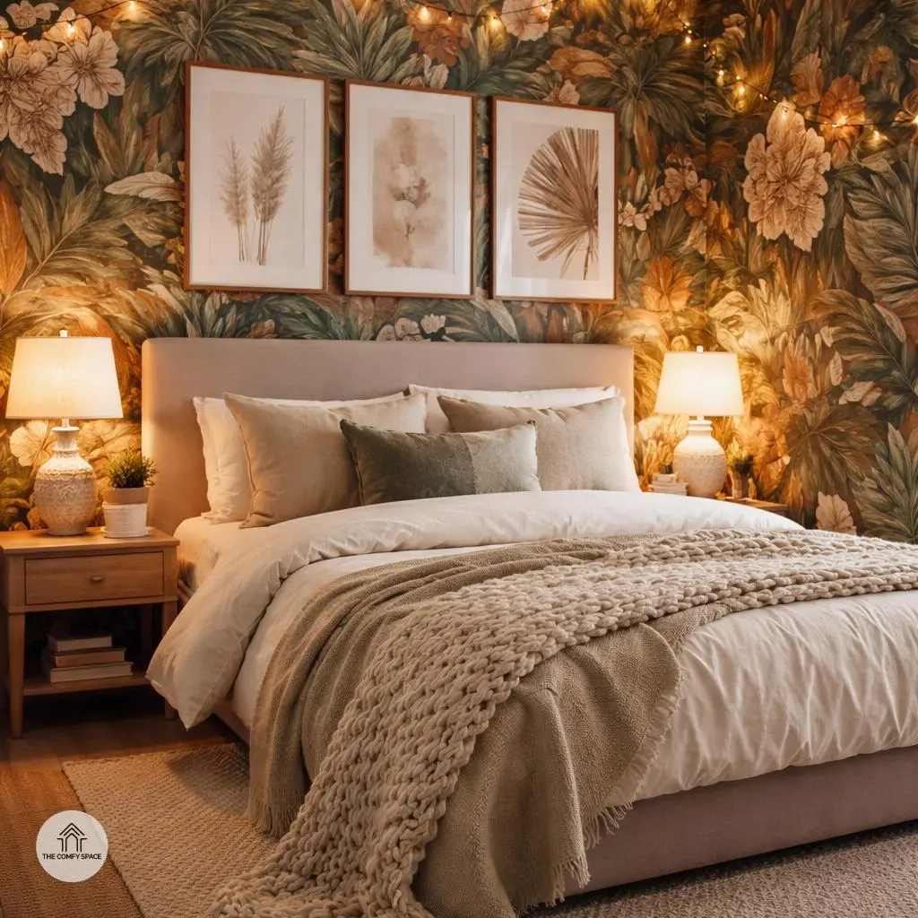 Accessorizing Your Printed Bedroom