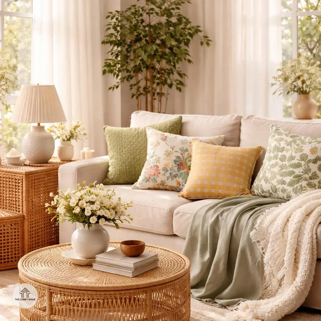 Incorporate Spring-inspired Textures and Patterns