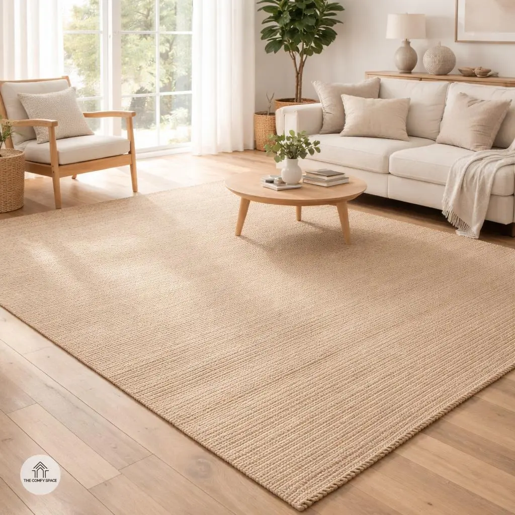 Swap Out Heavy Rugs for Lighter Options