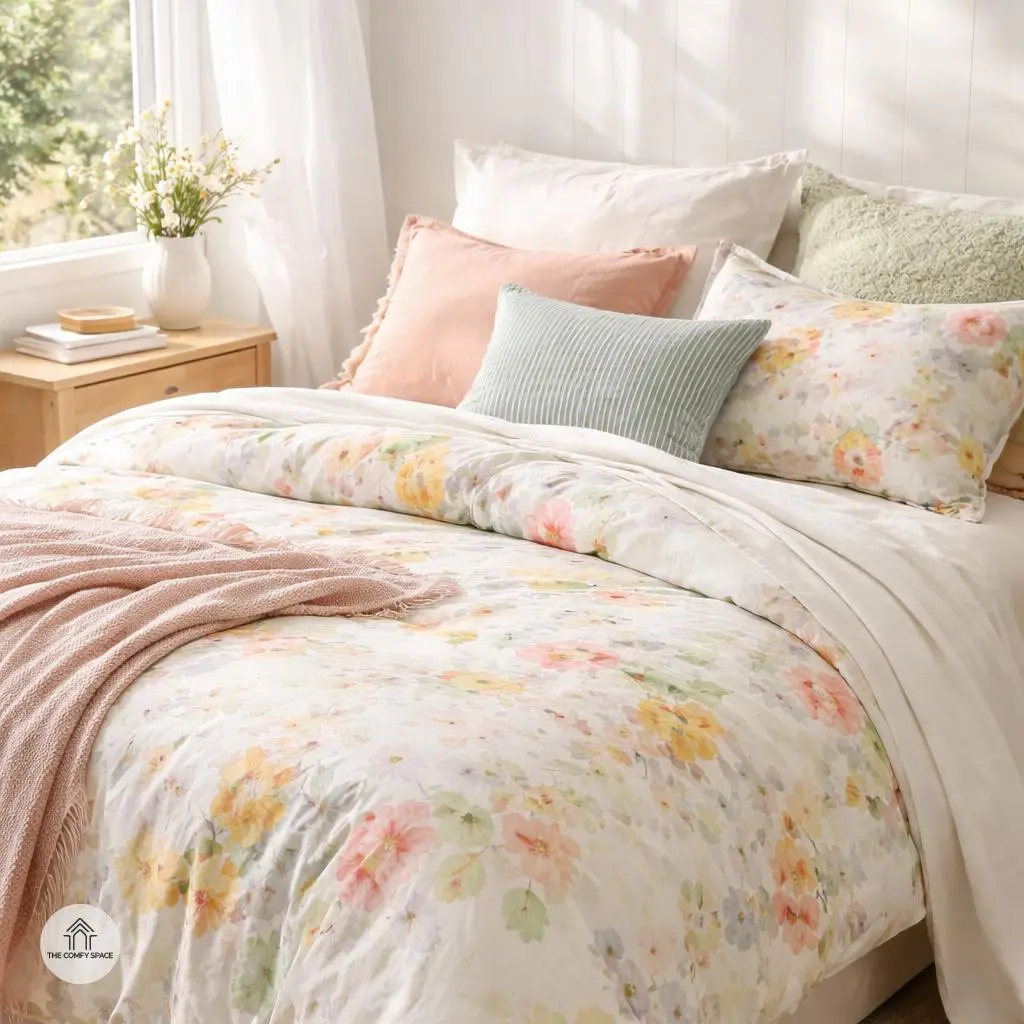 Fresh Linens and Bright Bedding