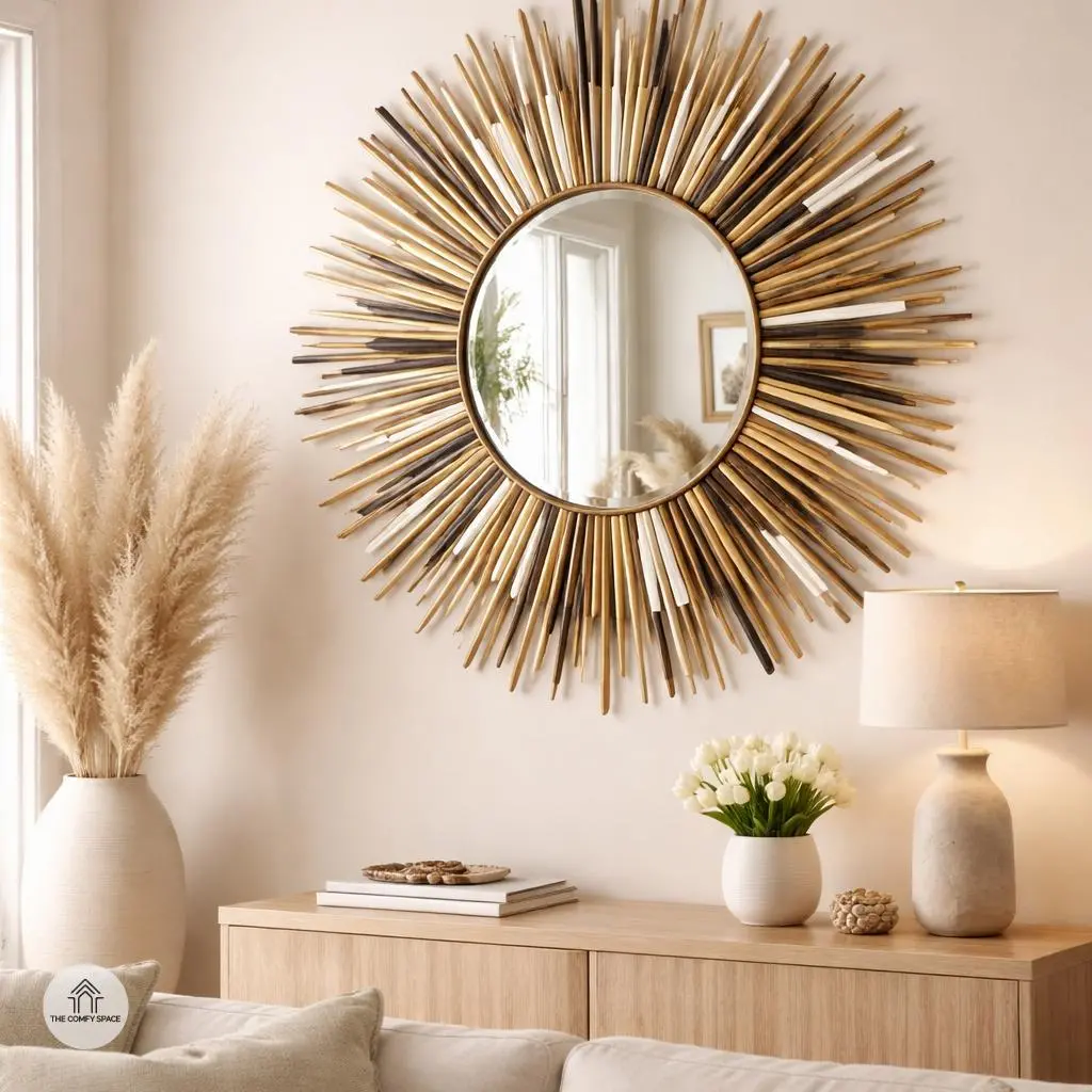 Statement Mirrors as Wall Art