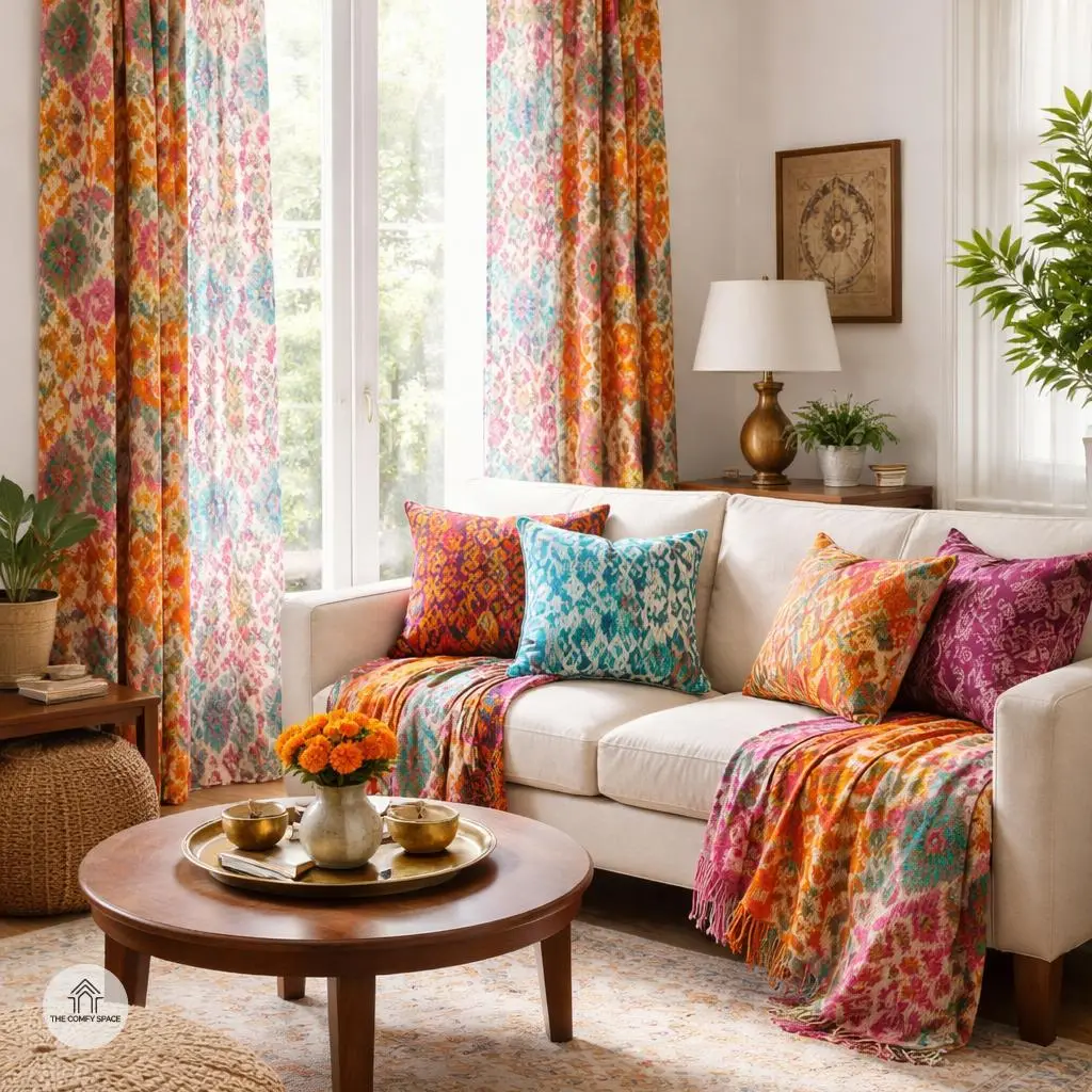 Use Indian Textile Accents