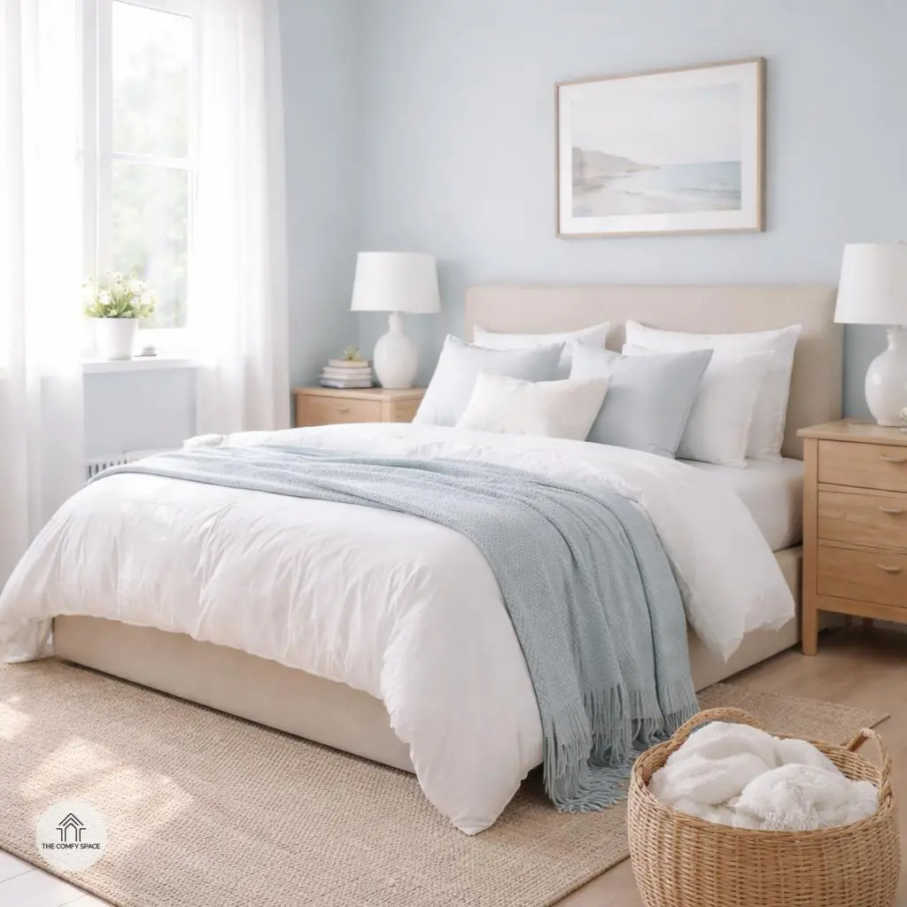 Soft Pastel Blues: Calm and Inviting