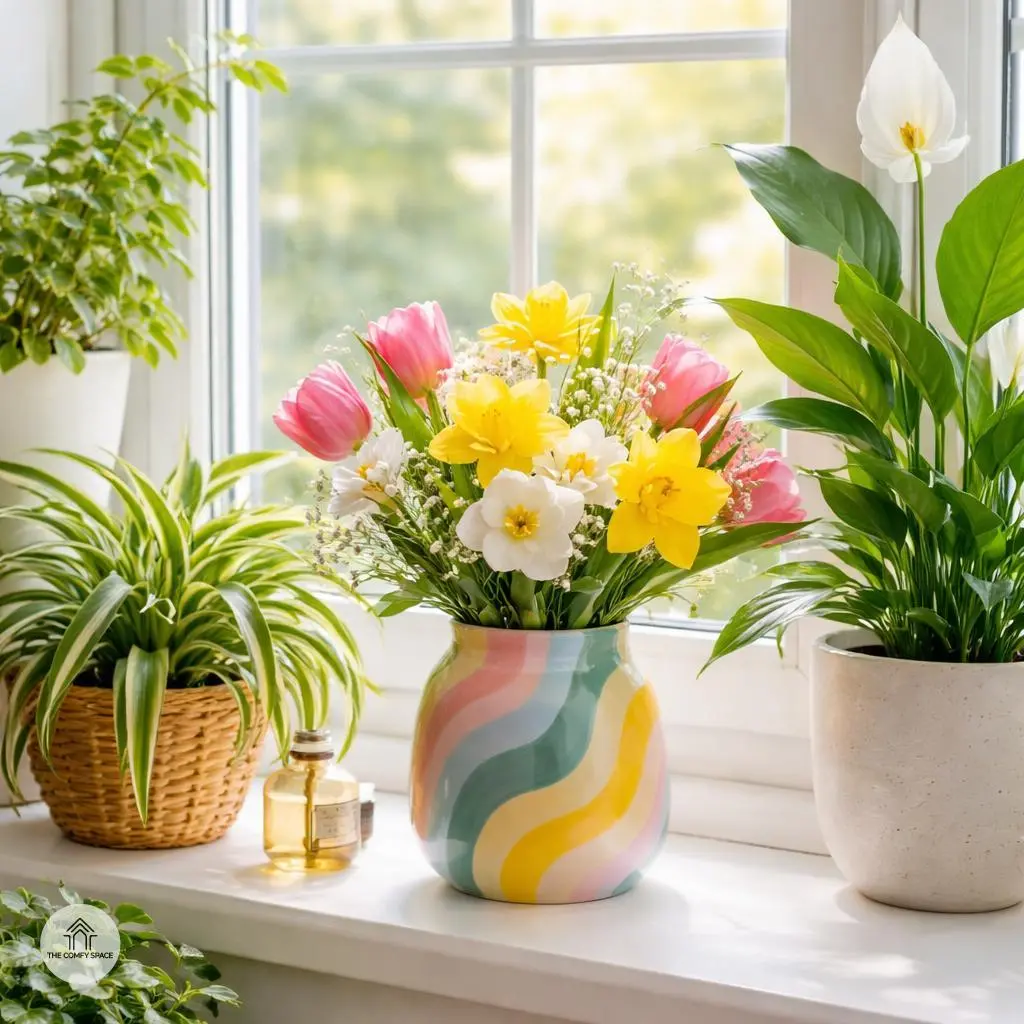 Bring in Fresh Flowers and Greenery