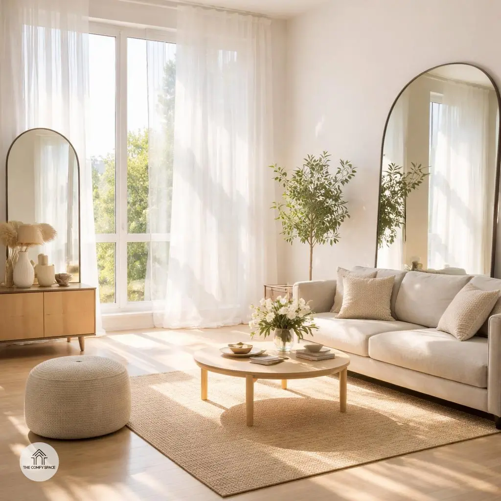 Incorporate Natural Light and Mirrors