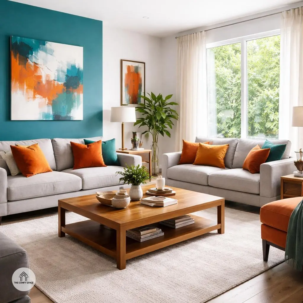 Balancing Bold Colors with Neutral Elements