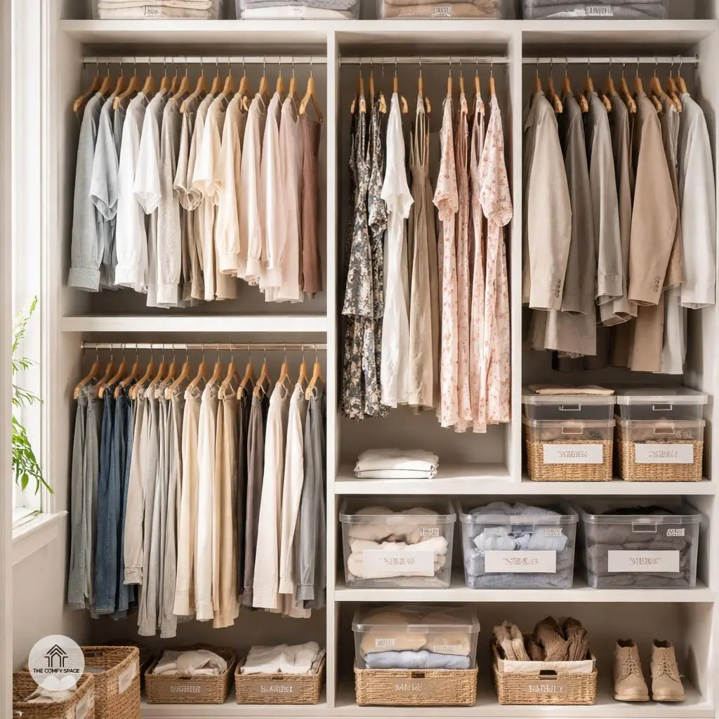 Sort Clothes by Category and Season