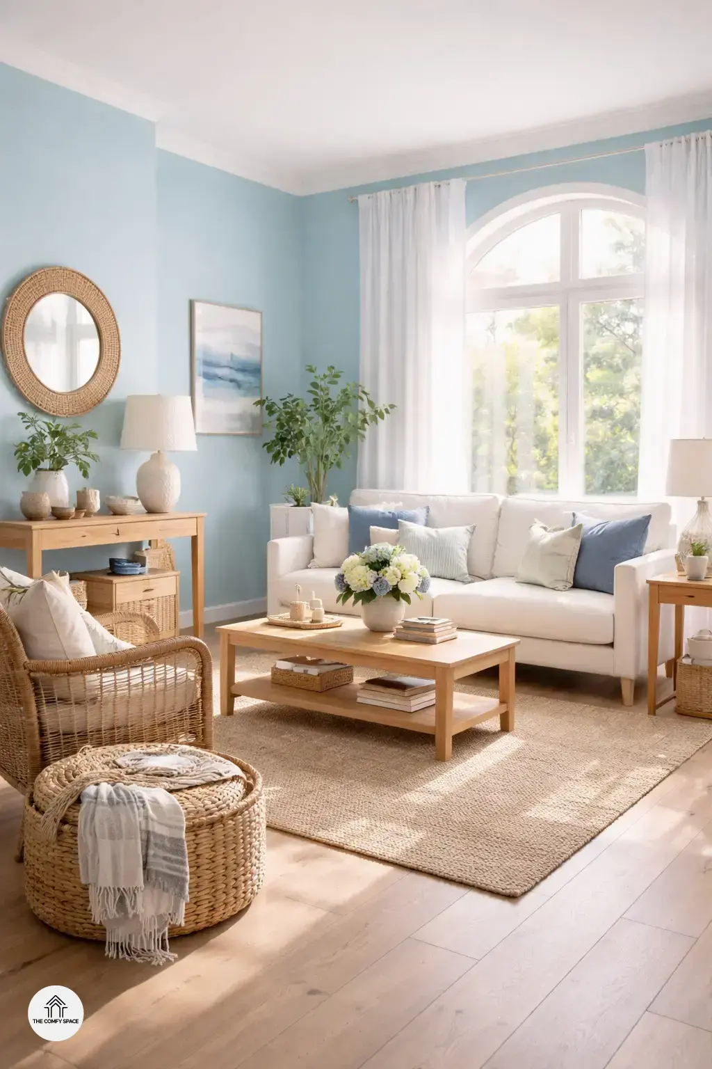 Cool Blues for a Refreshing Ambiance