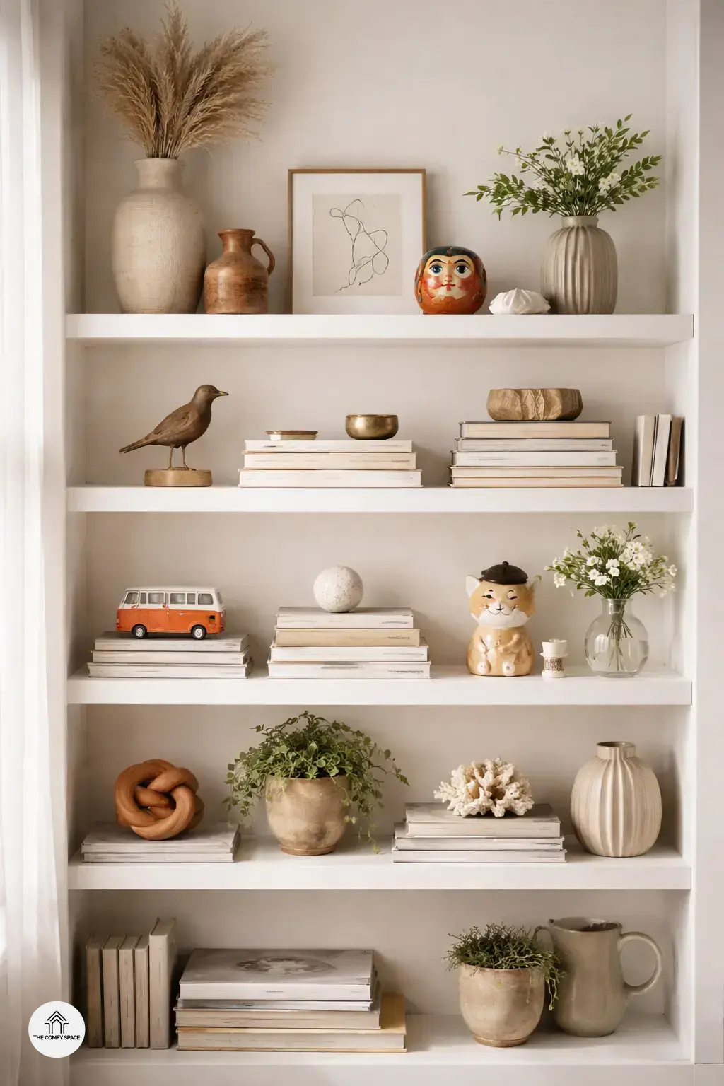 Introduction to Styling Open Shelves