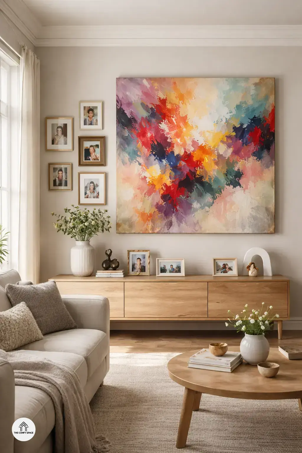 Incorporate Statement Art and Personal Mementos