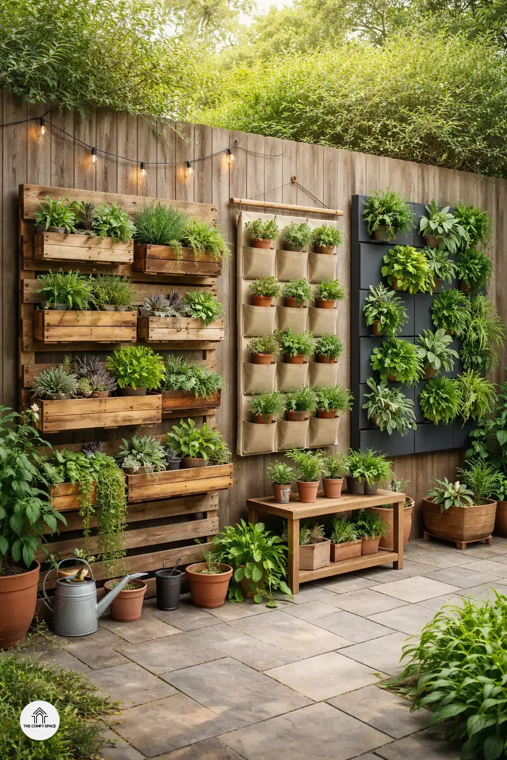 Creative Vertical Garden DIY Ideas