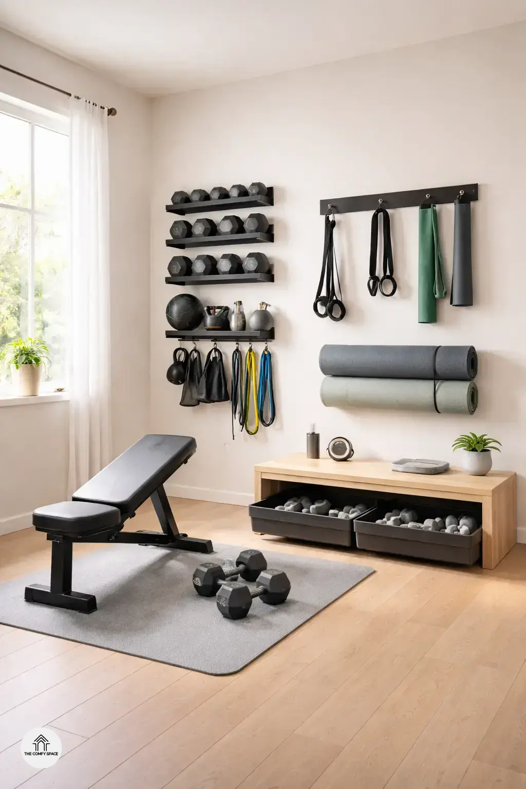 Creative Storage Solutions to Keep Your Gym Tidy