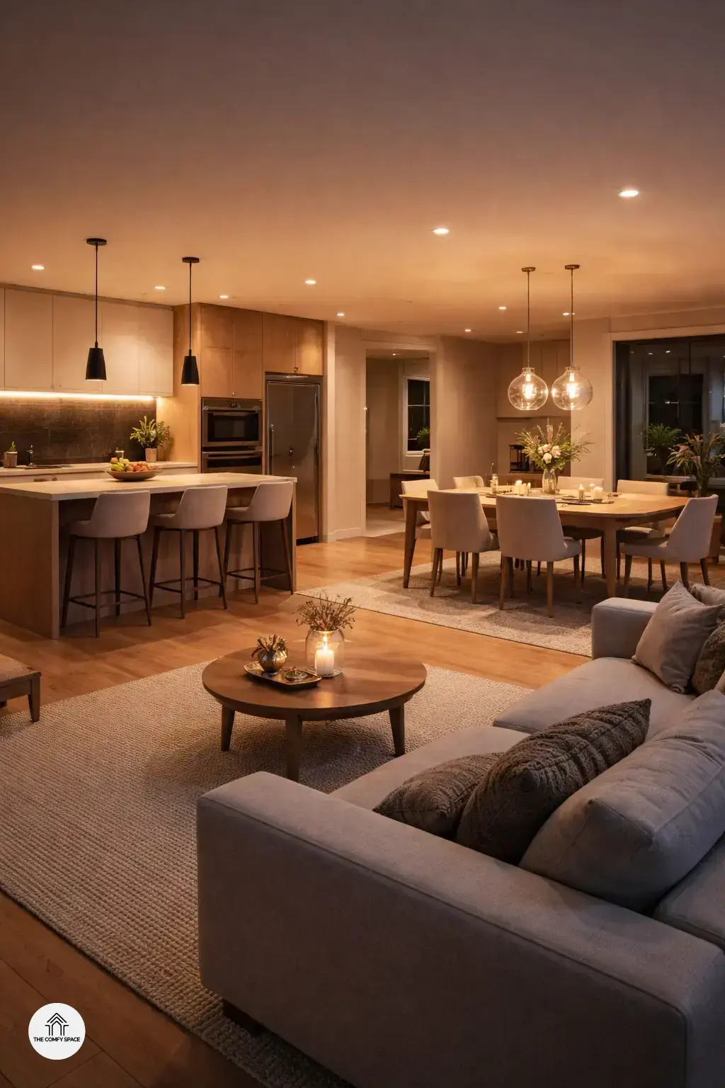 Why Defining Zones in an Open-Plan Kitchen Matters