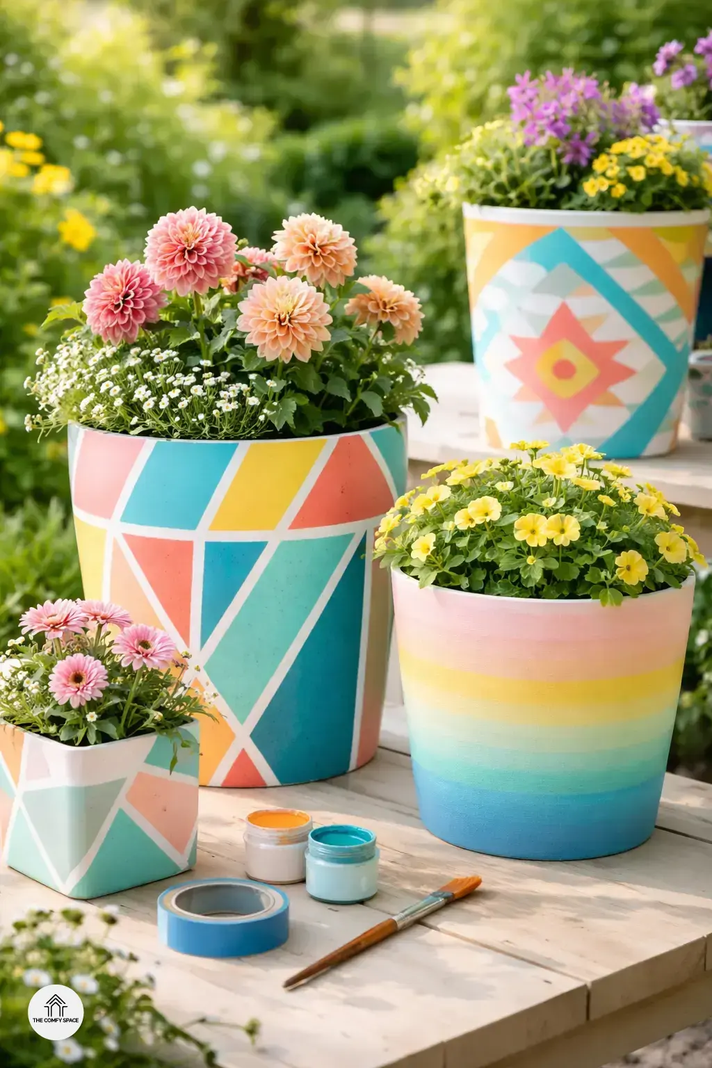 Creative Painting Techniques for Planter Personalization
