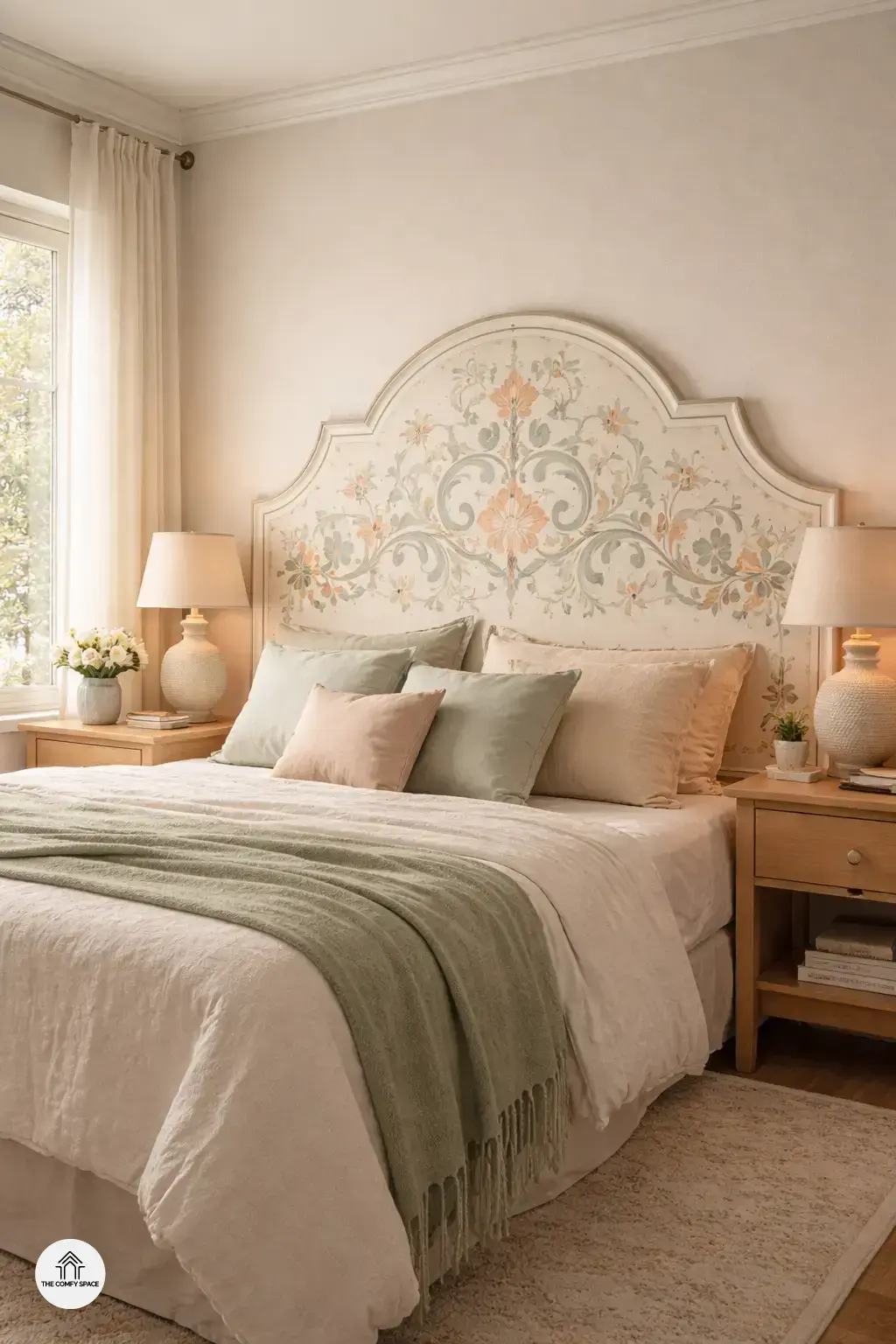 Creative Painted and Stenciled Headboards