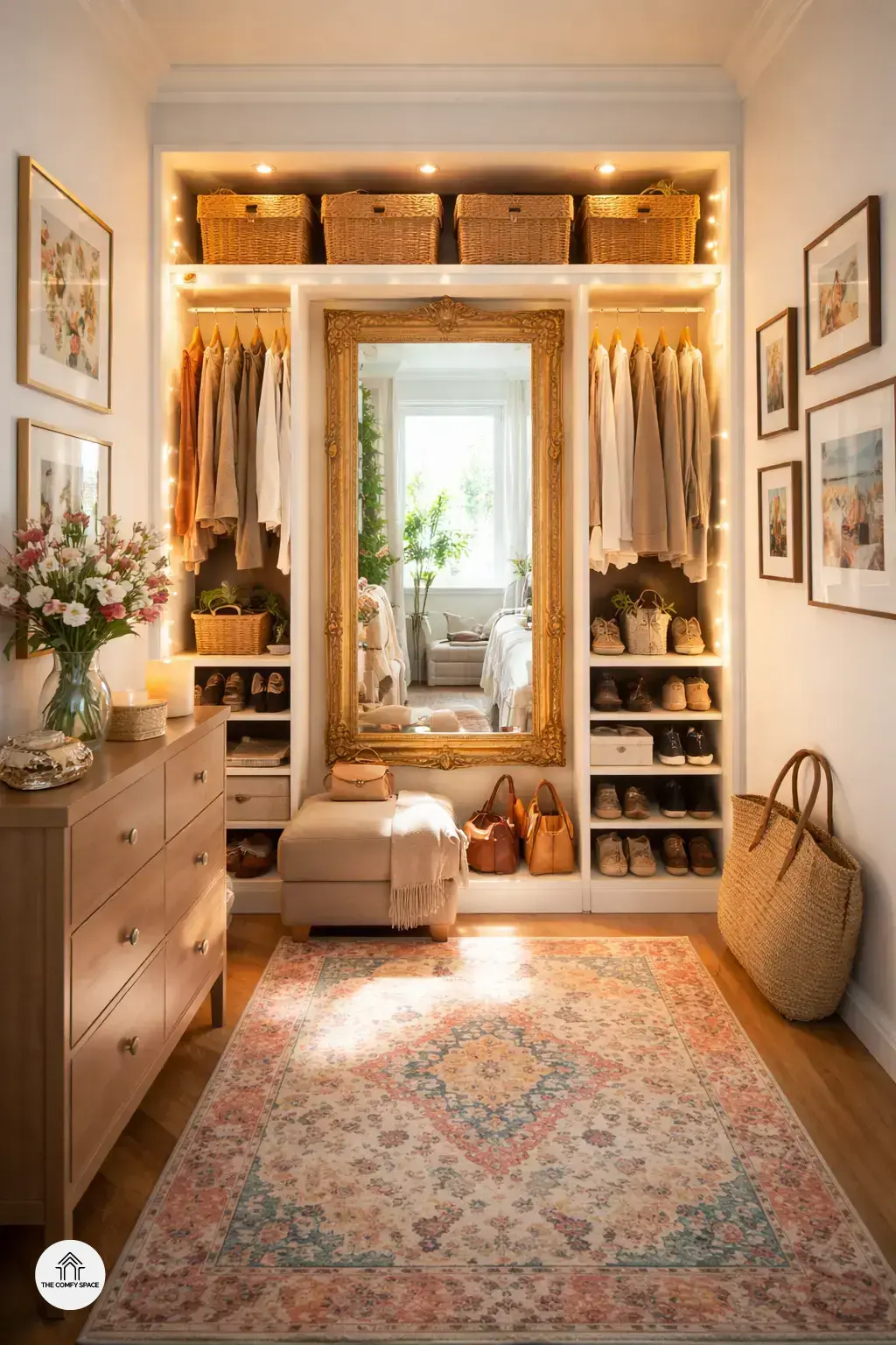 Decorating Tips for a Stylish Open Closet
