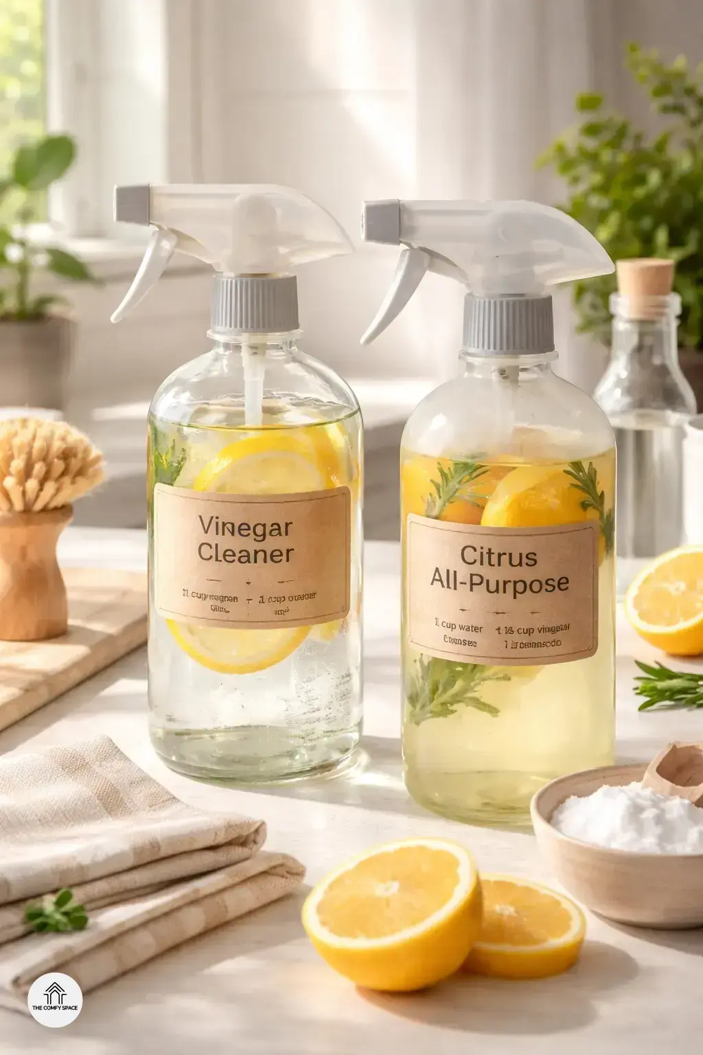 Reusable Spray Bottles for Custom Cleaning Solutions