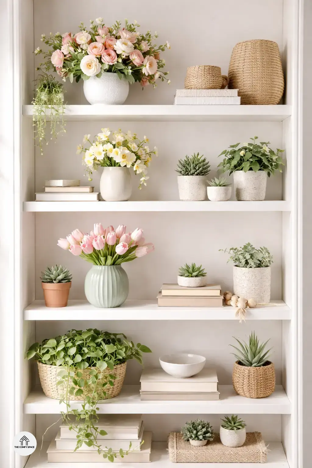 Welcome Spring with Fresh Florals and Greenery